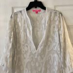 Lilly Pulitzer  SWIM COVER UP SIZE XXS/XS LENGTH 32” BUST 42” SLEEVES WIDE Photo 2