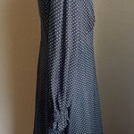 SheIn  polka dot black and white long sleeve midi dress  Photo 2