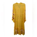 Modcloth NWT Frock & Frill. Sunshine of Your Love Yellow Floral Midi Dress Sz 6 Photo 3