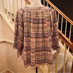 Free People  We The Free FP Women's Lucy Cotton Button-Front Swing Blouse Sz S Photo 7