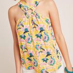 Anthropologie Maeve  Halter Crop Mica Floral Tank Top
Size 4 Photo 0