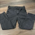 American Eagle Leather waist Straight Jeans Photo 0