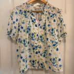 Nanette Lepore NWT  Floral Button Down Blouse Photo 2