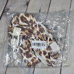 Aerie  Leopard Print High Waisted Bikini Bottoms Swimsuit Size L Photo 7