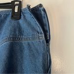 JM Collection š Blue Denim Midi Skirt with Zipper Photo 2