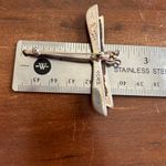 Dragonfly‎ Lapel Pin Jewelry, Silver & Abalone Brooch Photo 7