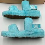 UGG  Oh Yeah Slide Size 7 Slipper Shoe Teal Sky Blue Photo 5