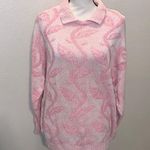 Eminent Vintage pink retro collared knit sweater Photo 0