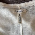 Aeropostale AÉROPOSTALE Cream Lace Sheer Top Size Large Photo 5