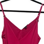 INC INTERNATIONAL CONCEPTS JAZZY PINK BLING RING SPAGHETTI STRAP CRISS CROSS TOP Size L Photo 4
