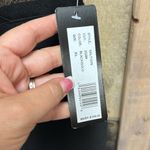 Bebe  Black and Gold Off Shoulder Bandage Midi Dress Photo 4