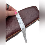 Sundance  Chocolate‎ Brown Distressed Pebbled Leather Hobo Shoulder Bag Photo 9