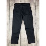 Everlane Womens High Waist Straight Ankle Jeans Crop Black Size 29 Photo 3