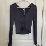 Antistar NWT‎ |  women’s ruched tied cropped top — medium Photo 0