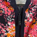 GGblue Luxe Sport Women’s Golf Athleisure Floral Print Zip Photo 6