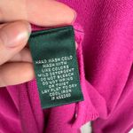 Ralph Lauren Lauren‎  Womens Cowl Neck Sweater Sz XL Pink Knit Classic Preppy Photo 5