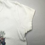 Brandy Melville Y2K Cat Graphic Baby Tee | Cropped Top Small | Ashlyn Kitten Top Photo 6