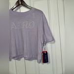 Aeropostale Sport Lightweight Soft Cropped T Shirt L NWT Photo 3