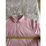 Tommy Bahama  Polo Shirt Womens Large M‎ Pink Lightweight Costa Vera Logo Photo 2