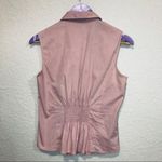 Esprit  sleeveless button down blouse Photo 5