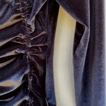 Princess Polly Womens Size 4 black velvet embers mini dress Photo 6