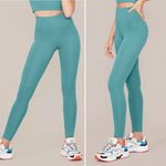 Girlfriend Collective  Compressive High-Rise Legging 28" in Vine Aqua Size S NWOT Photo 1