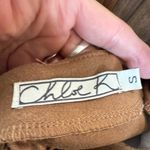 Chloe K  Brown Sleeveless Mini Dress Photo 3