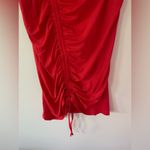 Zeagoo Woman’s Stretch rushing Bodycon cut out back Dress new with out tags size XL RED Photo 2