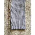 Good American  seamless ribbed legging White Blue/Black S/M = 1/2 Photo 8