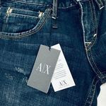 Armani Exchange jeans size 0 shorts boot cut Low rise new Photo 2