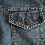 Levi's Indigo Blue Denim Trucker Jacket Special Edition Signature Grunge Indie Photo 5