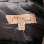 Philosophy Gray Suede Moto Jacket Photo 1