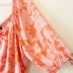 Sanctuary NWT ‎  Pink Floral Top Square Neck Bohemian Puff Sleeves Size 3X Photo 5