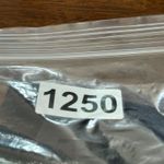 PINK - Victoria's Secret ‎ Pants Women Small Gray Silver Black Sequin Glitter Jogger Photo 7