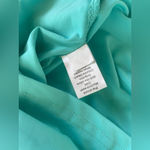 Anthonys Elegant Sleeveless Aqua Tank Top Blue Size L Photo 7