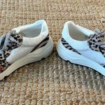 White Raven Willow Leopard Sneaker with Black and Orange Size 10 Photo 11