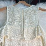 B Darlin  white cold shoulder lace dress Photo 4