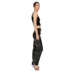 Wilfred x Aritzia - The Rebel Straight Leg Vegan Leather Utility Pant Sz 4 Photo 4