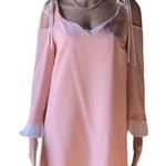 Nanette Lepore tie shoulder ruffle dress Photo 0