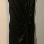 Black Label Black‎ Label Shimmering Black Mini Dress Photo 0