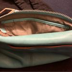 Botkier Linea Tiffany Blue Gold Hardware Crossbody Bag Chunky Chain Turquoise Photo 8