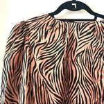 Gallery  Zebra Printed Blouse Blouse‎  NWT Sz6 Photo 1
