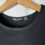 Nasty Gal Black Cut Out High Neck Bodysuit 4 Photo 5