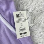 No Boundaries NWT.  terry cloth skirt with pockets. Lilac, white piping. Size 19 Photo 8