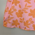 Princess Polly  Pink & Orange Floral Mini Skirt Size 4 Photo 6