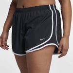 Nike Tempo Dri-fit Black Lined Athletic Running Shorts Photo 0