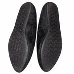 Birdies The Blackbird Black Suede Sherpa Lined Cheetah Tassel Loafers size 6.5 Photo 9