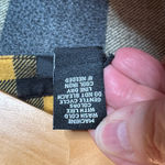 Rue 21  Mustard Yellow & Black Buffalo Check Plaid Button Down Shirt Size XS Photo 3