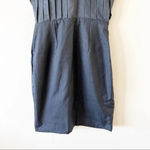 Lorick Dress Pleated Gray Navy Career Size 2‎ Gossip Girl Professional Lawyer Photo 7