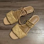 Who What Wear Marlena Woven Tie Up Flat Sandals Photo 3